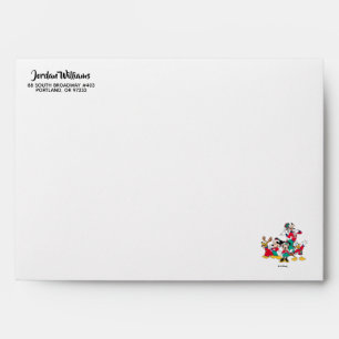 Mickey & Friends   Christmas Outfits Envelope