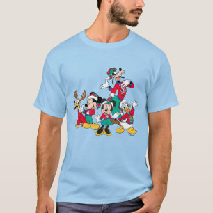 Mickey & Friends Christmas Outfits T-Shirt