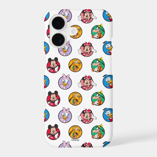 Mickey & Friends Classic Circles Pattern (Back)