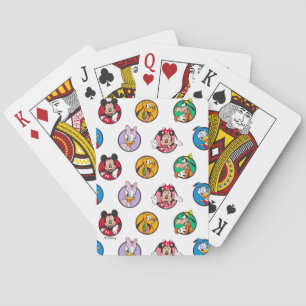 Mickey & Friends Classic Circles Pattern Playing Cards