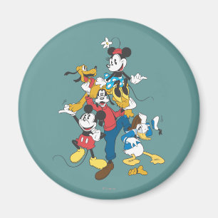 Mickey & Friends   Classic Group Magnet