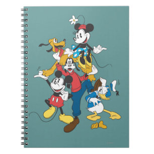 Mickey & Friends   Classic Group Notebook