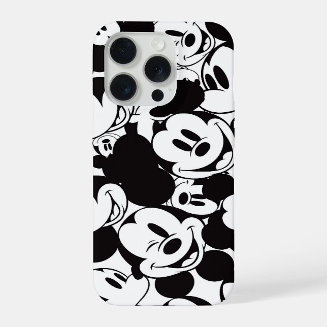 Mickey & Friends | Classic Mickey Pattern iPhone Case (Back)
