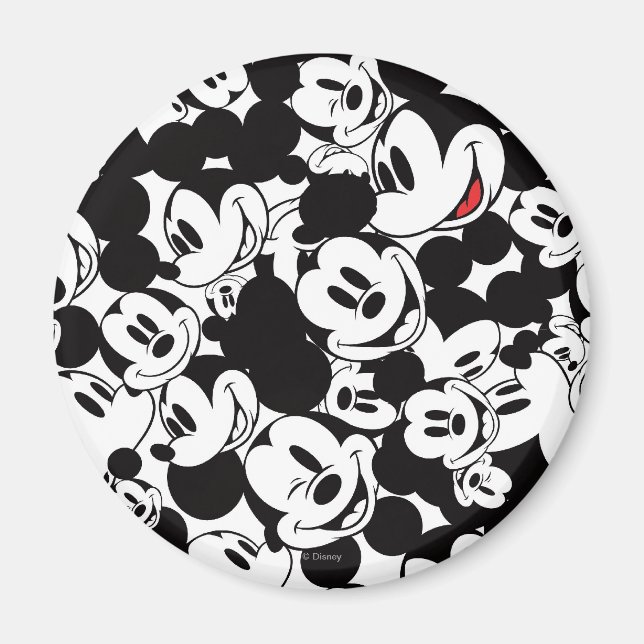 Mickey & Friends | Classic Mickey Pattern Magnet (Front)
