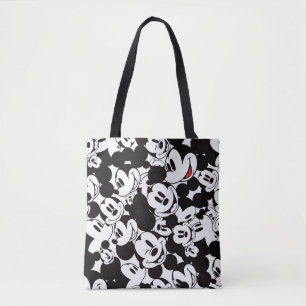 Mickey & Friends   Classic Mickey Pattern Tote Bag