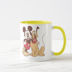 Mickey & Friends Classic Mickey & Pluto Mug