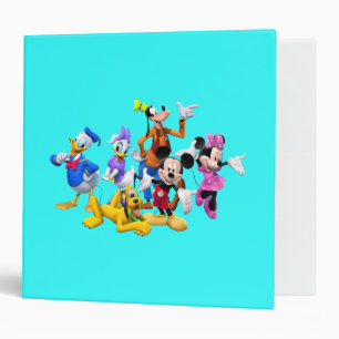 Mickey & Friends   Clubhouse Binder