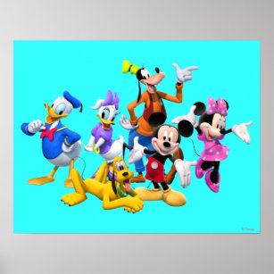 Mickey & Friends   Clubhouse Poster