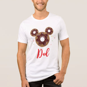 Mickey & Friends Doughnut Sweet One - First Birthd Tri-Blend Shirt