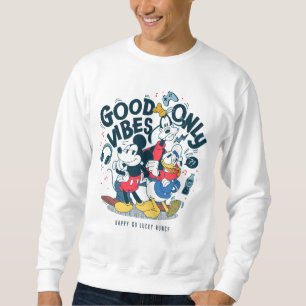 Mickey & Friends Good Vibes Only Sweatshirt