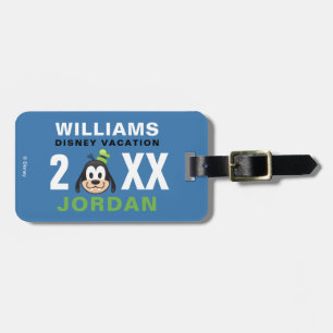 Mickey & Friends Goofy - Family Vacation Luggage Tag