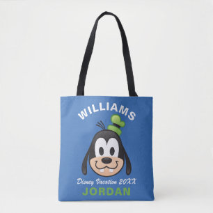 Mickey & Friends   Goofy - Family Vacation Tote Bag