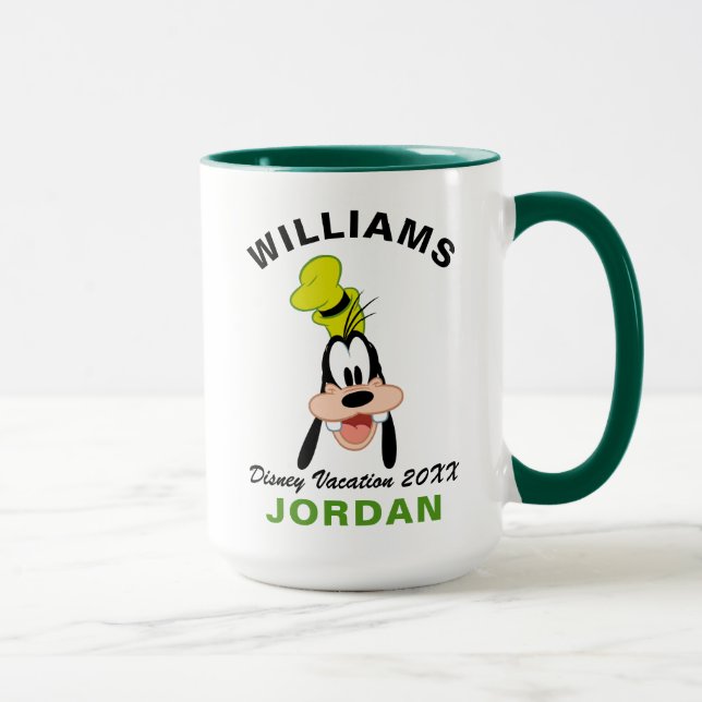 Mickey & Friends | Goofy - Family Vacation & Year Mug (Right)