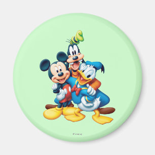 Mickey & Friends   Group Hug Magnet