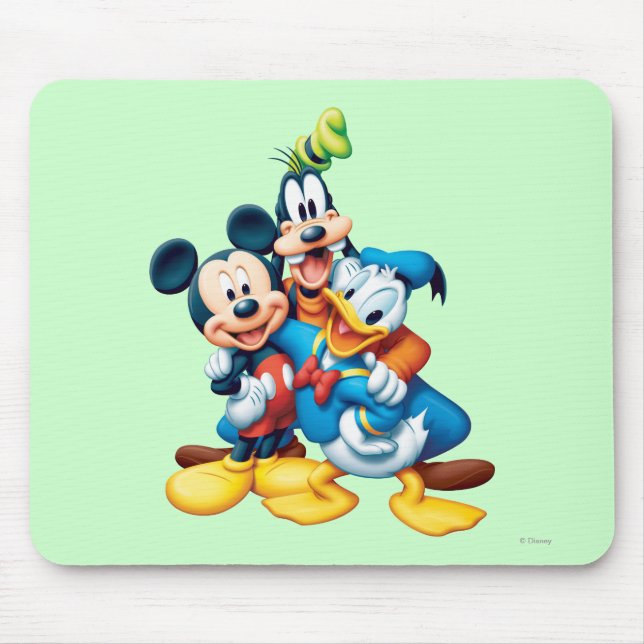 Mickey & Friends | Group Hug Mouse Pad (Front)