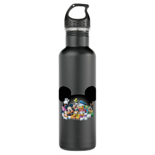 Mickey & Friends Group in Mickey Ears 710 Ml Water Bottle