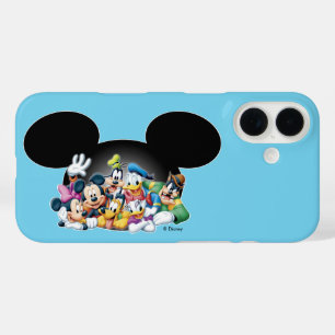 Mickey & Friends   Group in Mickey Ears iPhone 16 Case