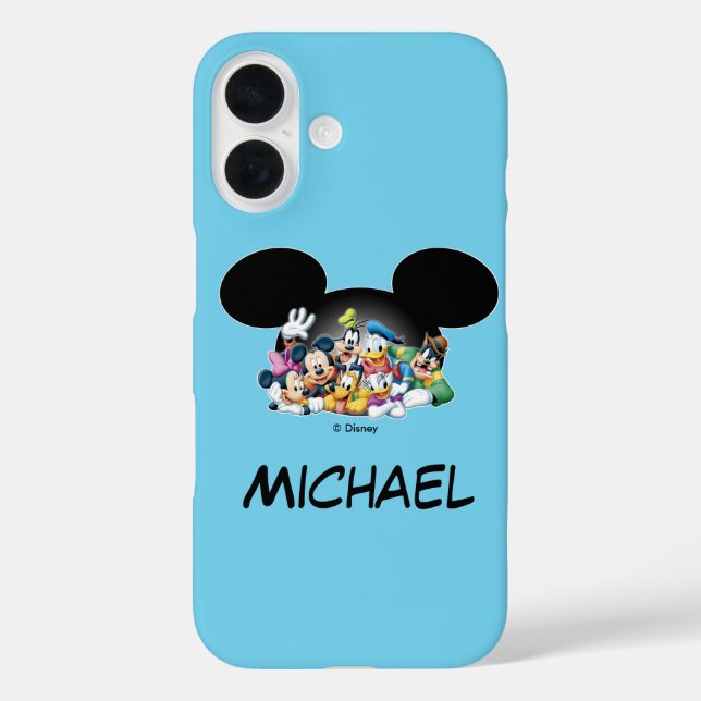 Mickey & Friends | Group in Mickey Ears Case-Mate iPhone Case (Back)