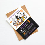 Mickey & Friends Halloween Birthday Invitation<br><div class="desc">Get ready for a spooktacular celebration with this Mickey & Friends Halloween-themed birthday invitation. Featuring Mickey Mouse, Minnie Mouse, Donald Duck, Goofy, and Pluto in festive costumes, this vibrant and playful design is perfect for Disney fans. Customizable with all your party details, it’s the ideal way to invite friends and...</div>
