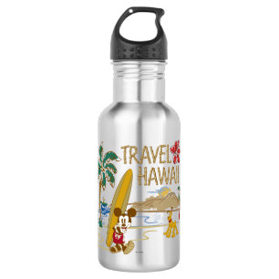 Mickey & Friends   Hawaii 532 Ml Water Bottle