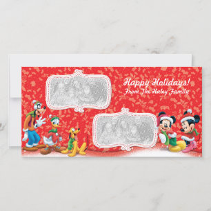 Mickey & Friends Holiday Photo Card