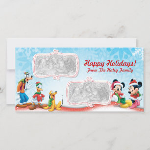 Mickey & Friends Holiday Photo Card