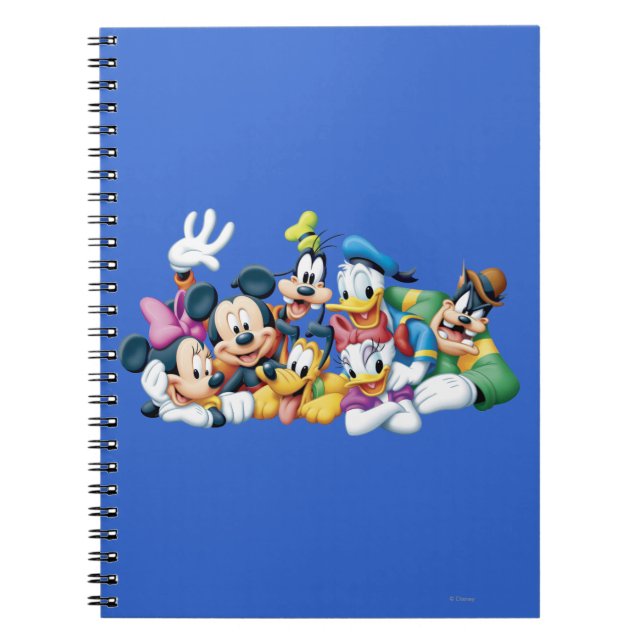 Mickey & Friends | Kneeling Notebook (Front)
