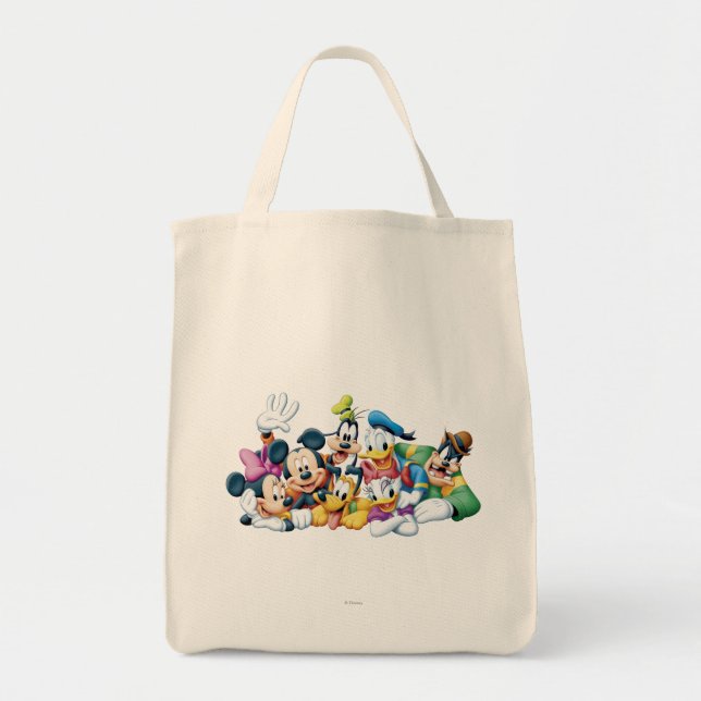 Mickey & Friends | Kneeling Tote Bag (Front)