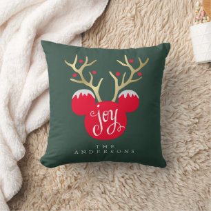 Mickey & Friends Mickey Christmas Joy - Family Throw Pillow