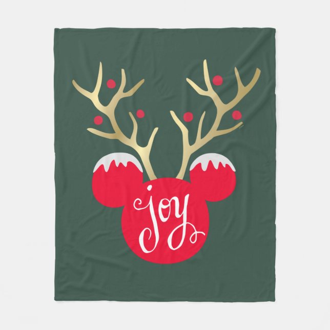 Mickey & Friends | Mickey Christmas Joy Fleece Blanket (Front)