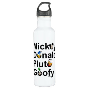 Mickey & Friends Mickey Donald Pluto Goofy 710 Ml Water Bottle