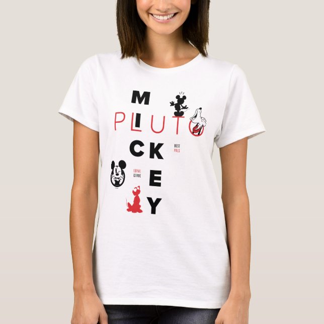 Mickey & Friends | Mickey & Pluto Best Pals T-Shirt (Front)