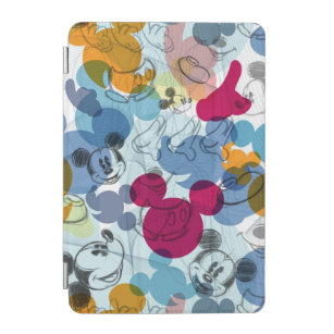 Mickey & Friends   Mouse Head Sketch Pattern iPad Mini Cover