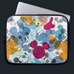Mickey & Friends | Mouse Head Sketch Pattern Laptop Sleeve<br><div class="desc">Mickey Mouse</div>