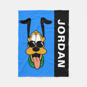 Mickey & Friends Pluto Sun Glasses Fleece Blanket