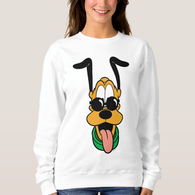 Mickey & Friends | Pluto Sun Glasses Sweatshirt (Front)