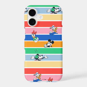 Mickey & Friends Pop-Out Color Striped Graphic