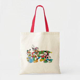 Mickey & Friends   Ready for the Holidays Tote Bag