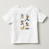 Mickey & Friends Retro Stars and Stripes Graphic