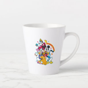 Mickey & Friends   Summer Mode Fun Latte Mug