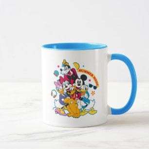 Mickey & Friends   Summer Mode Fun Mug