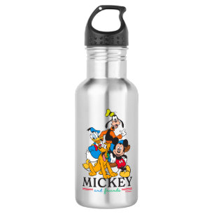 Mickey & Friends Vintage Squad Graphic 532 Ml Water Bottle