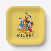 Mickey & Friends Vintage Squad Graphic