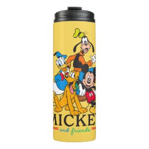 Mickey & Friends Vintage Squad Graphic Thermal Tumbler