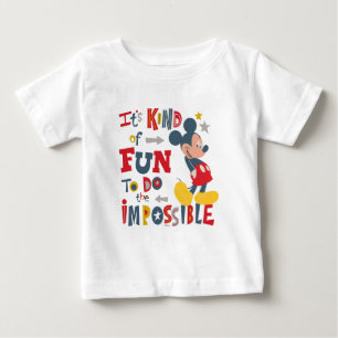 Mickey   Fun To Do The Impossible Baby T-Shirt