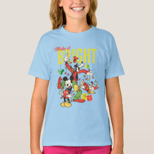 Mickey, Goofy, Donald   Make it Bright T-Shirt