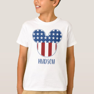 Mickey Icon   Custom Independence Day T-Shirt