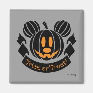 Mickey Jack-o'-Lantern   Trick or Treat Magnet