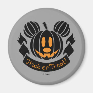 Mickey Jack-o'-Lantern   Trick or Treat Magnet