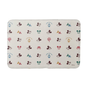 Mickey   Laughs Start Here Pattern Bath Mat